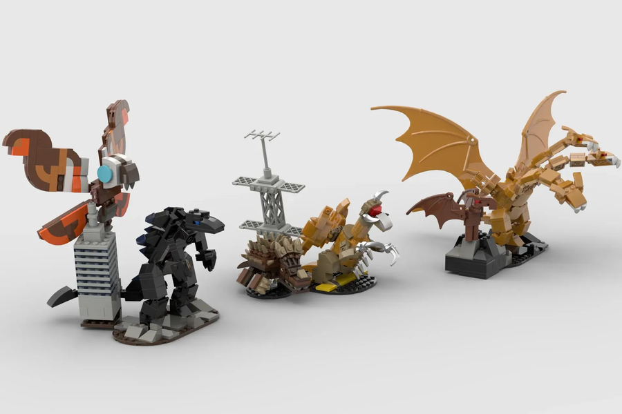 Lego godzilla ideas sale