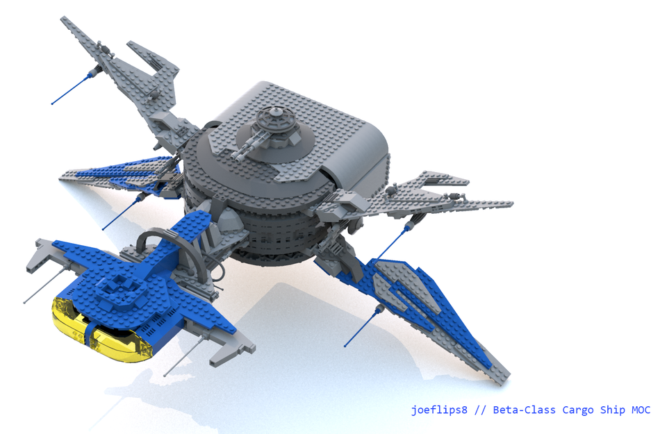 LEGO IDEAS Classic Space Cargo Ship