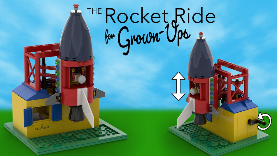 LEGO IDEAS Out of this World Space Builds The Rocket Ride for