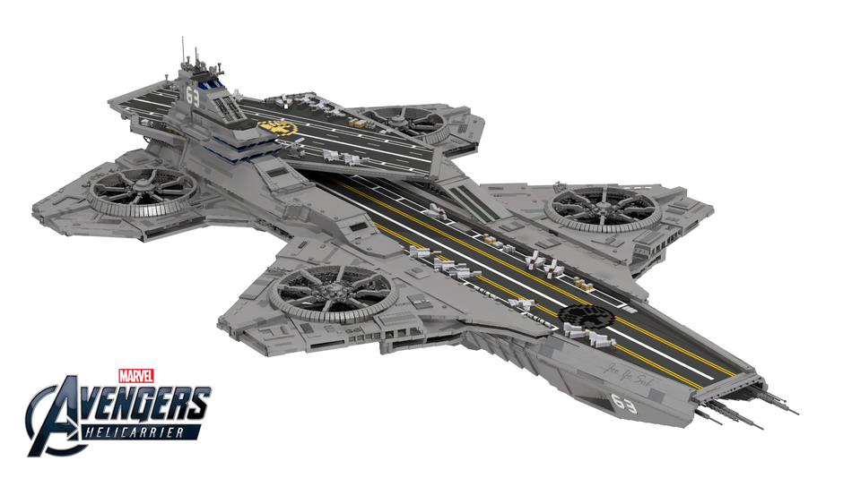 Marvel flying aircraft store carrier