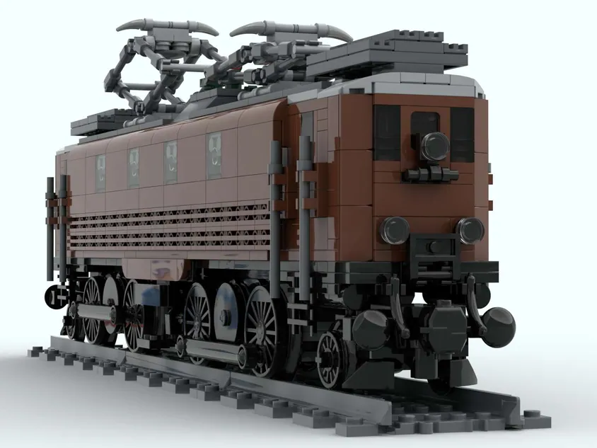 Lego best sale train electric