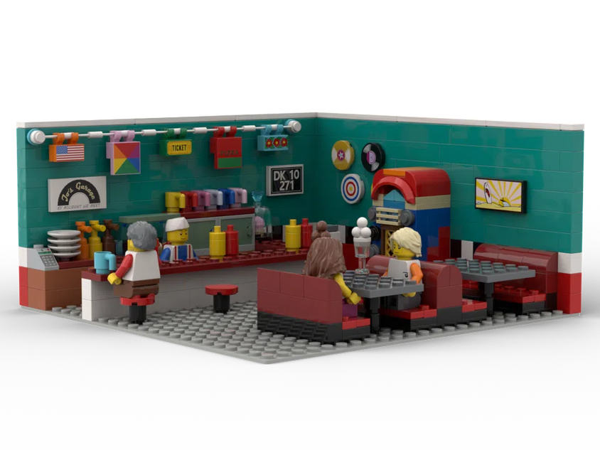 Lego discount retro diner