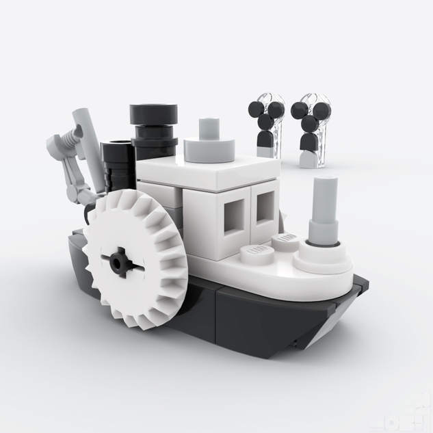 Lego deals willie boat