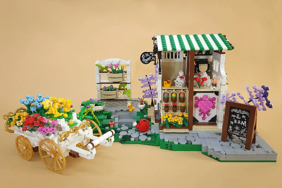 Lego discount store flowers