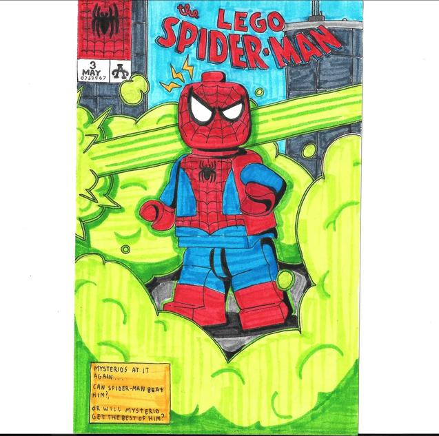 LEGO IDEAS - Your friendly neighborhood comic book hero! - Art: The Lego  Spider-Man