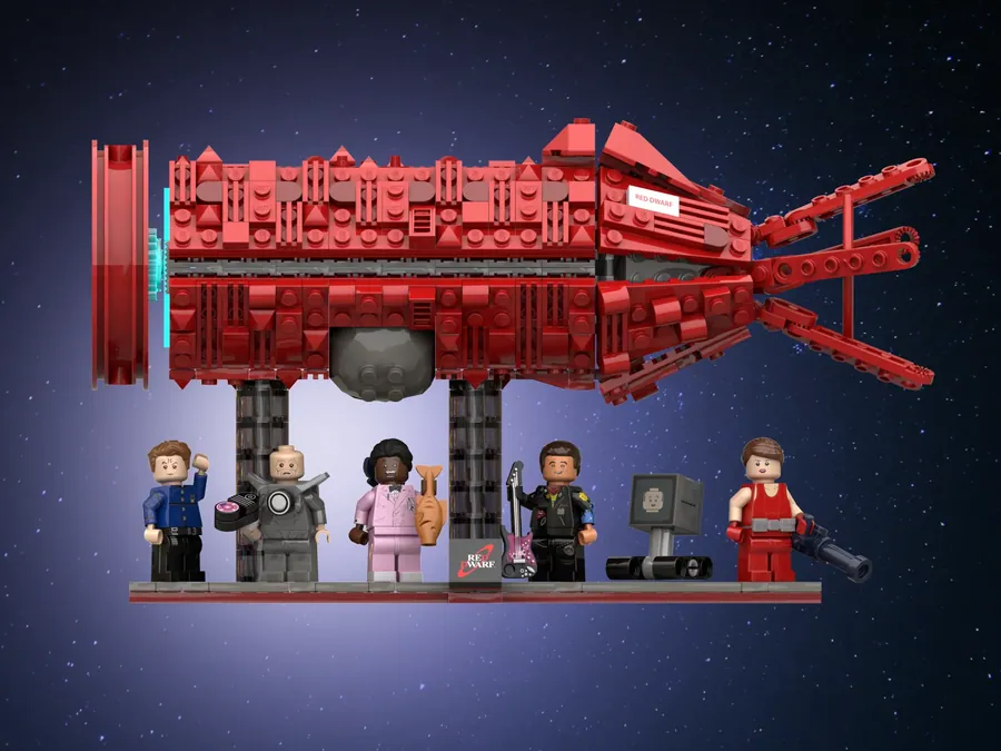 Red dwarf best sale lego minifigures