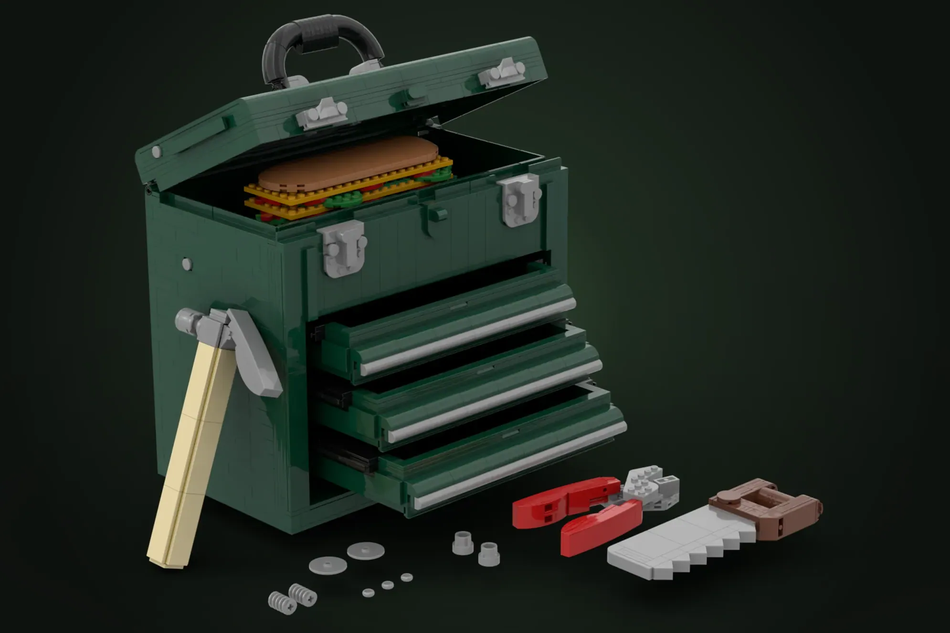 Lego tool deals box