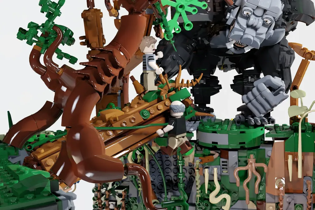 Lego king kong skull island sale