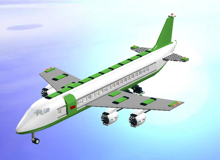 Lego passenger sales plane moc