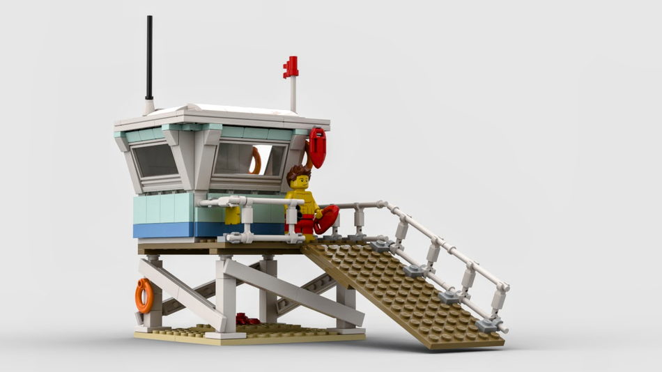 Lego store lifeguard tower