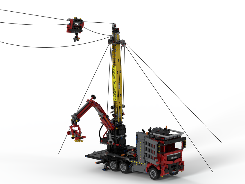 Man best sale lego technic