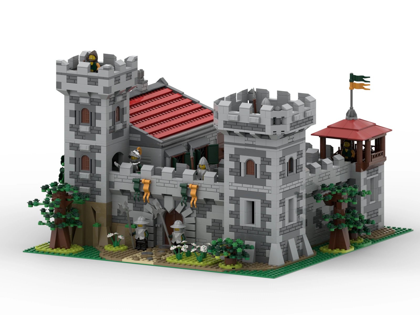 Studwalder Castle (Modular Castle) | LEGO® Ideas
