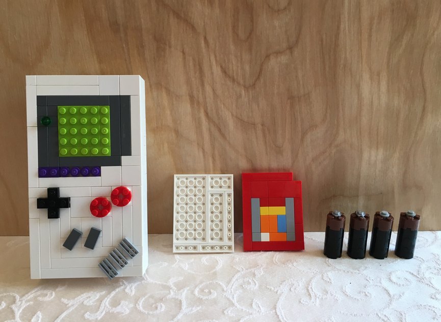 Lego gameboy best sale