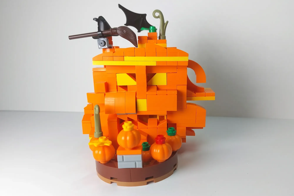 Pumpkin lego store