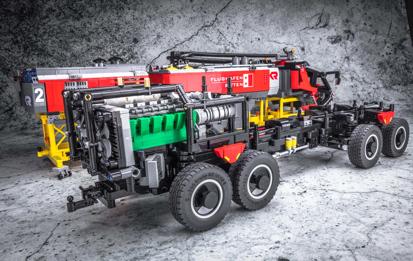 LEGO IDEAS Blog 10K CLUB INTERVIEW Alexandre Rossier The Creator of Airport Firetruck Rosenbauer Panther 8X8