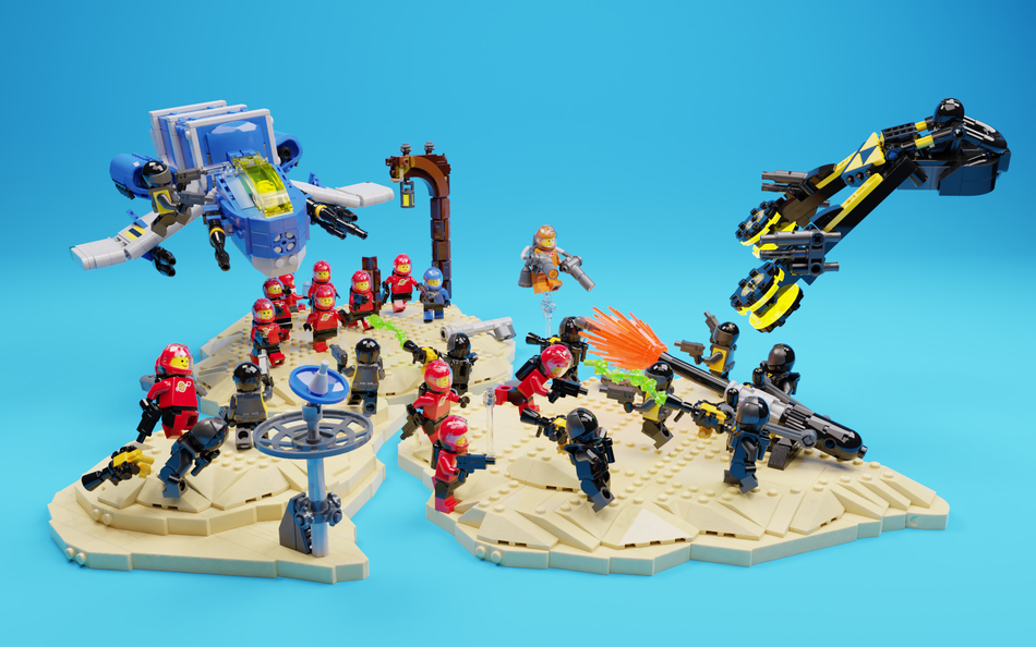 Lego store space soldiers