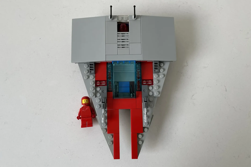 Lego star discount wars grey ship