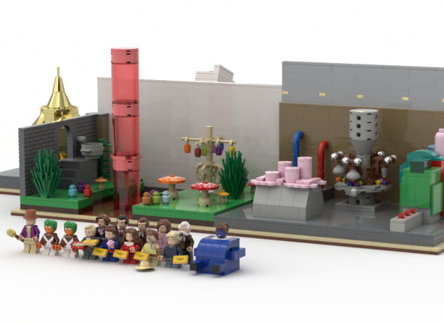 Lego charlie and the chocolate online factory