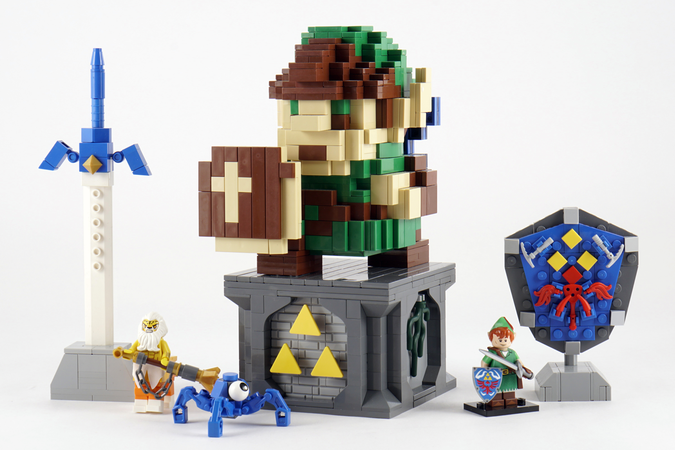 legend of zelda lego minifigures