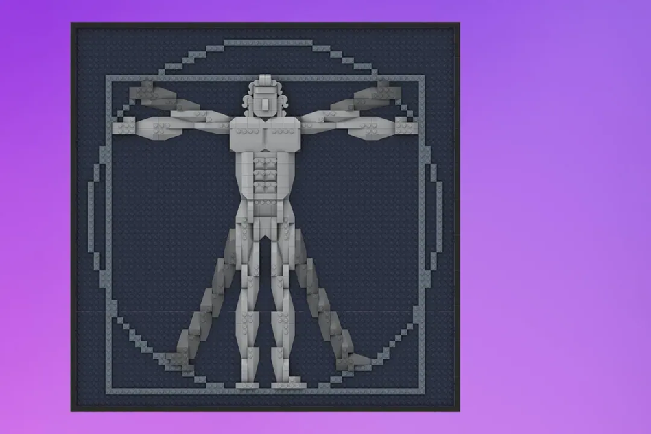 Lego vitruvian hot sale man