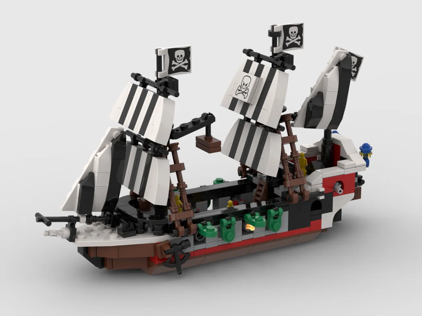 Lego skull cheap eye schooner