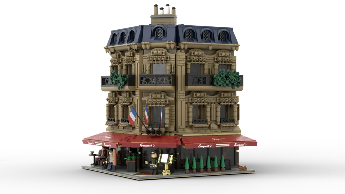 Les monuments de Paris en Lego