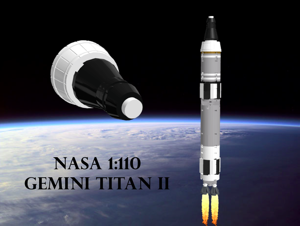 lego gemini rocket