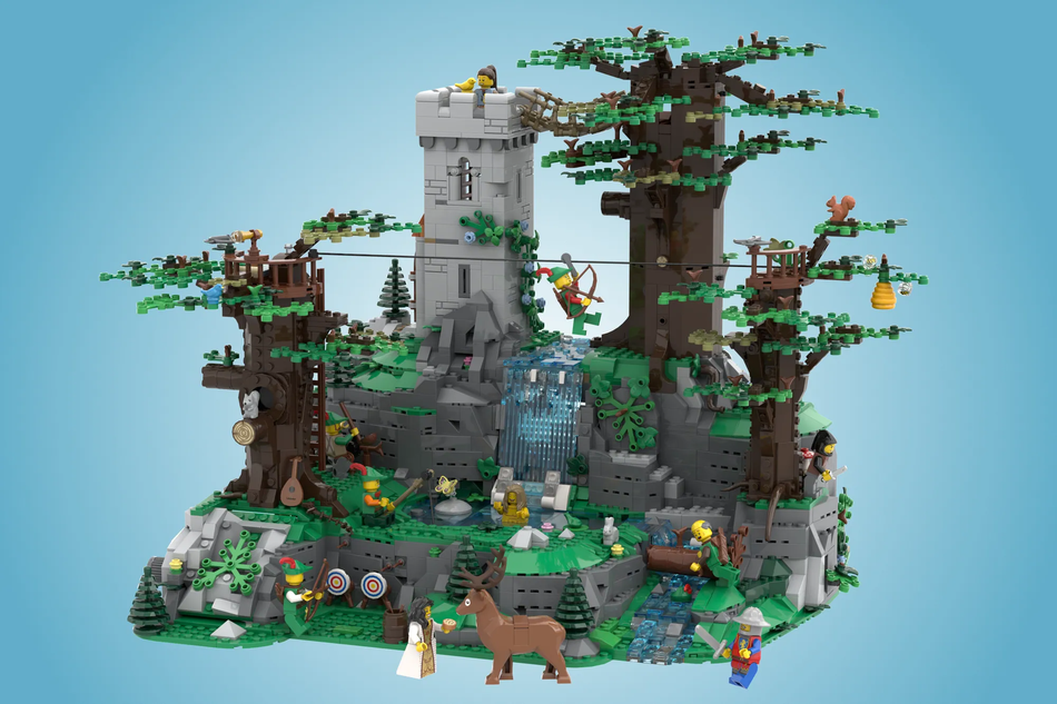 Lego forest man hotsell