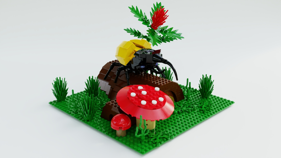 Lego discount beetle bug