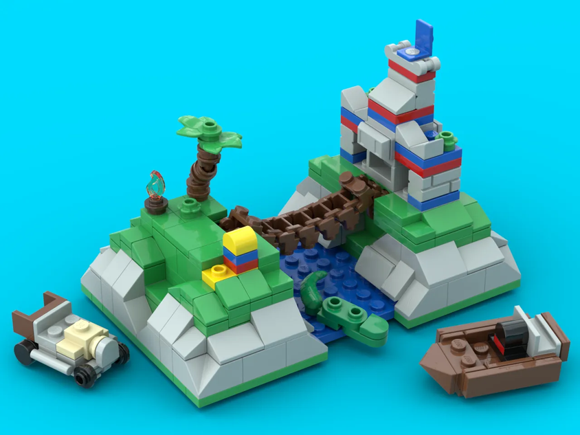 Lego discount tracy island