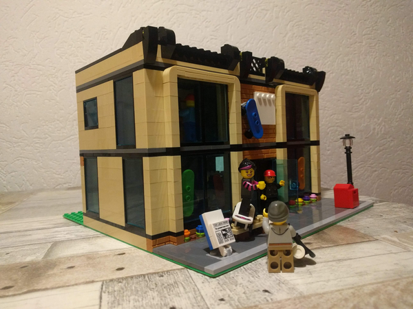 Lego Ideas The Skateboard Shop lego ideas