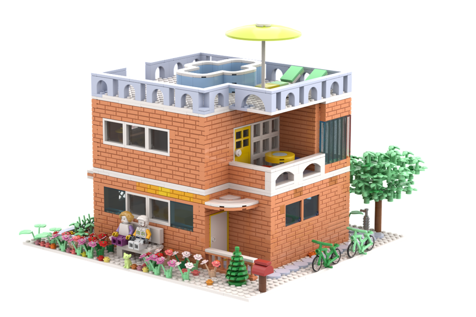 Small discount house lego