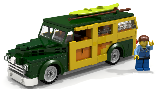 Lego sales woody car