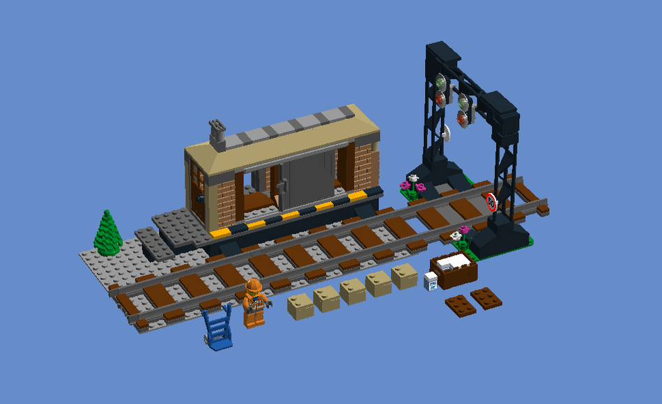 LEGO IDEAS Train Warehouse