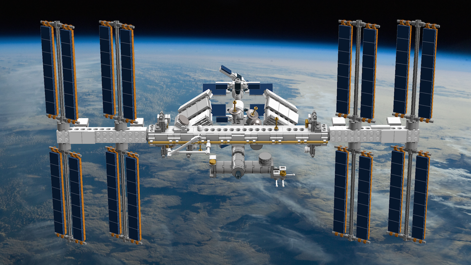 International space station discount legos