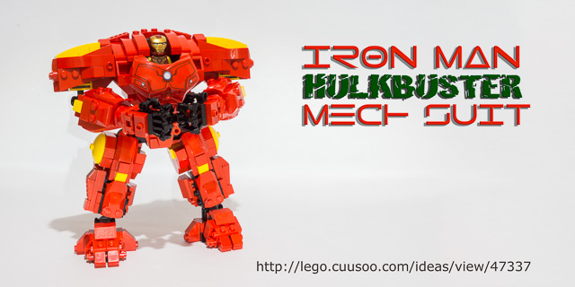 Lego iron man mech 2024 suit