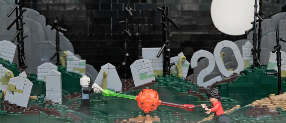 Lego harry potter graveyard sales duel