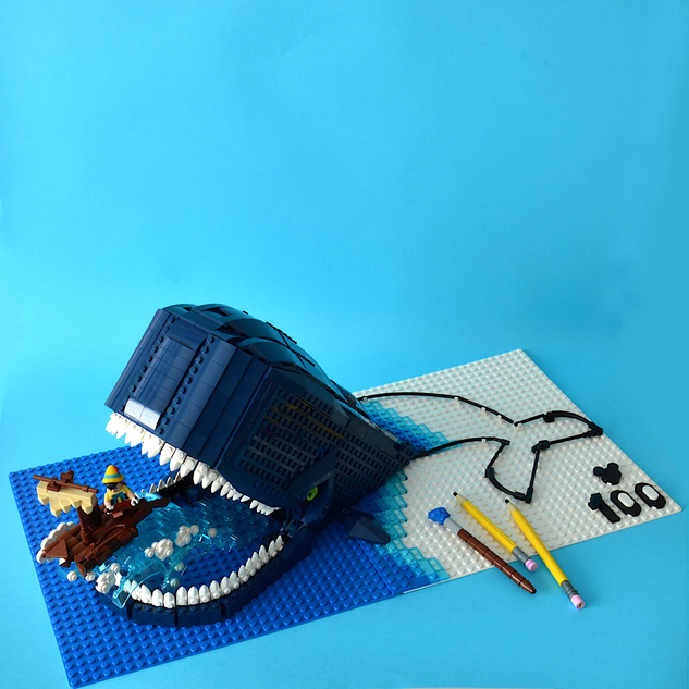 Lego whale best sale