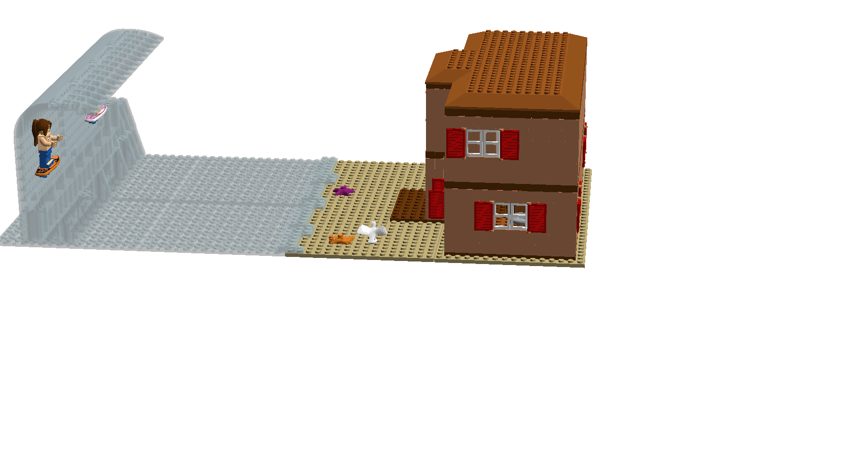 Surfing Cabin | LEGO® Ideas