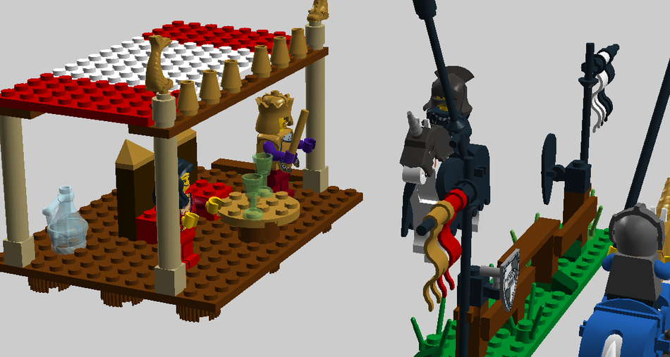 Lego best sale jousting knights