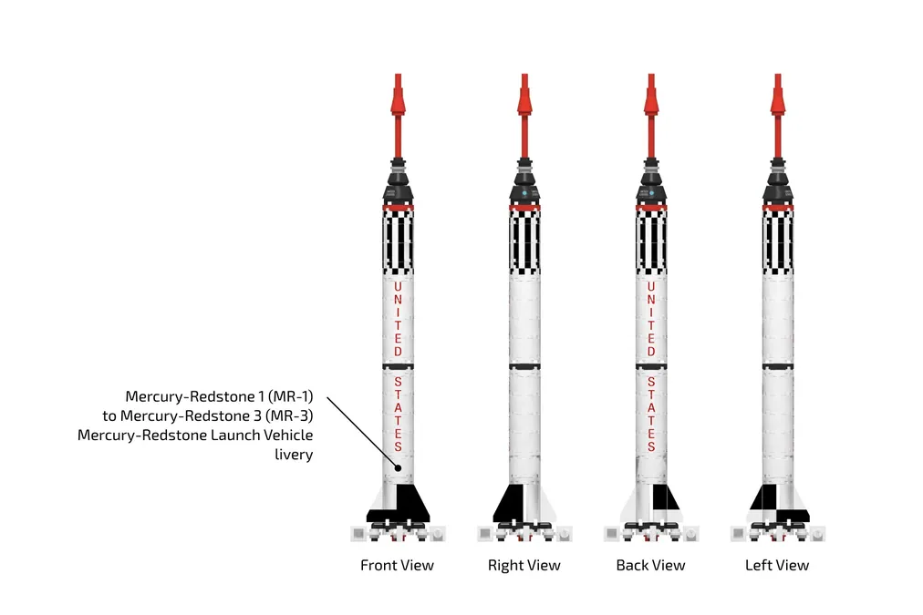 Lego mercury redstone new arrivals