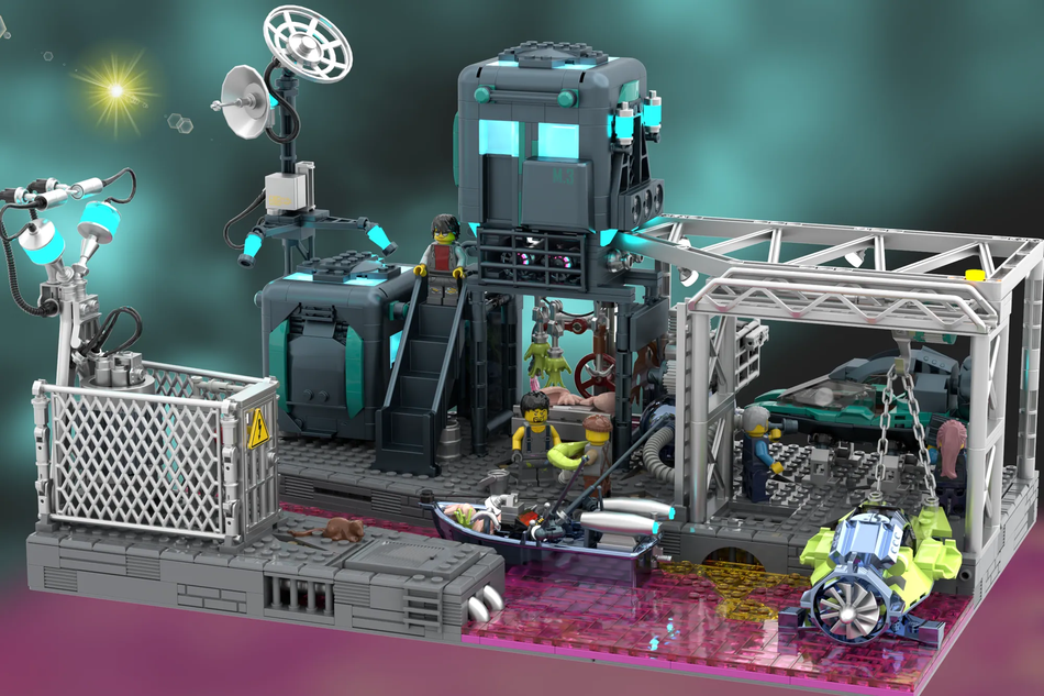 LEGO IDEAS - Futuristic Dock