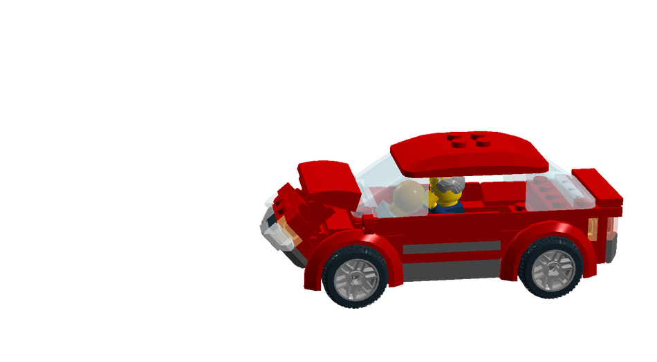 Lego sales car accident