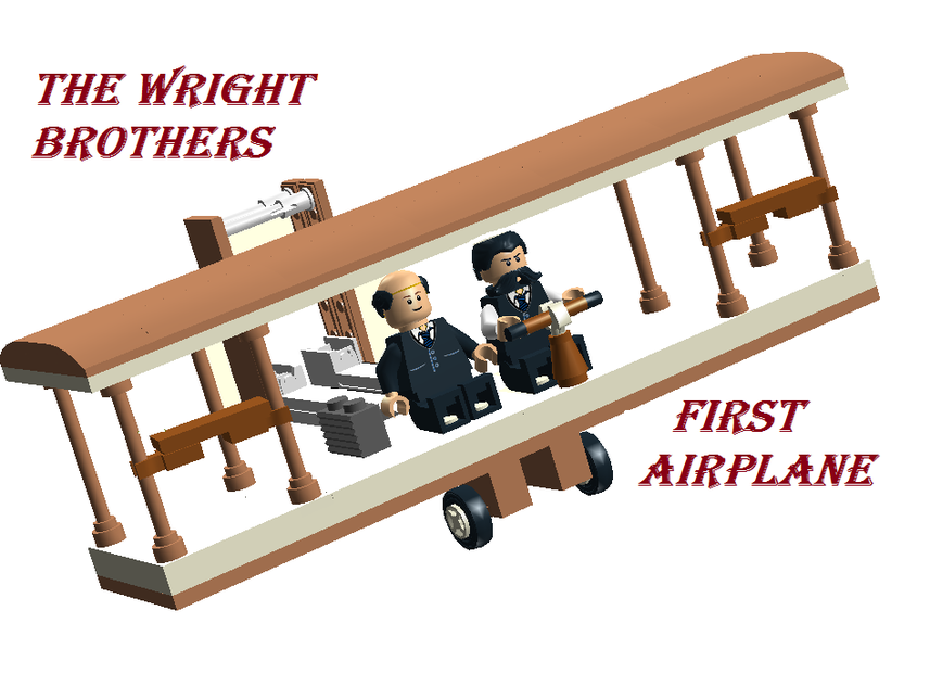 Wright cheap flyer lego