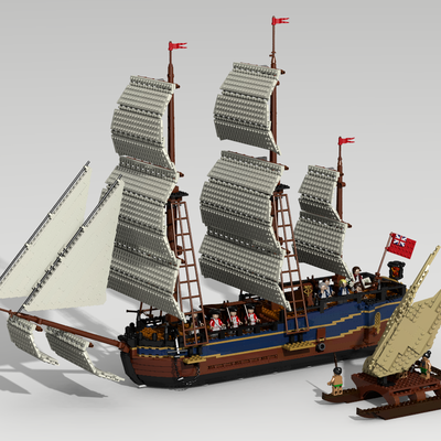 lego hms surprise