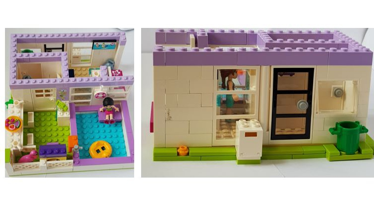 Lego best sale pool house