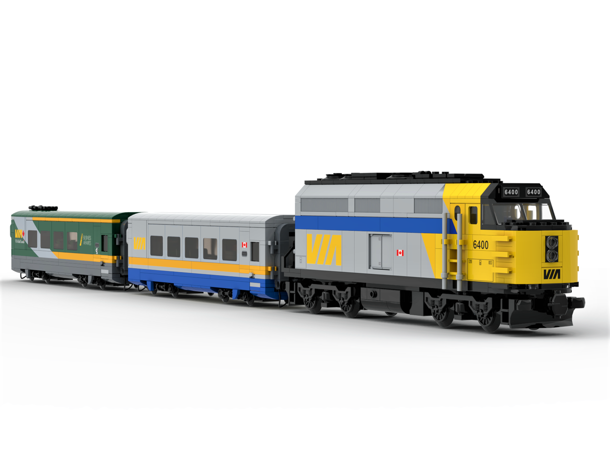 Lego best sale via rail