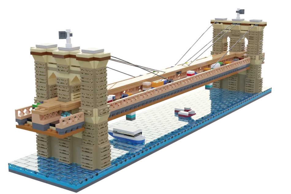 LEGO IDEAS Brooklyn Bridge