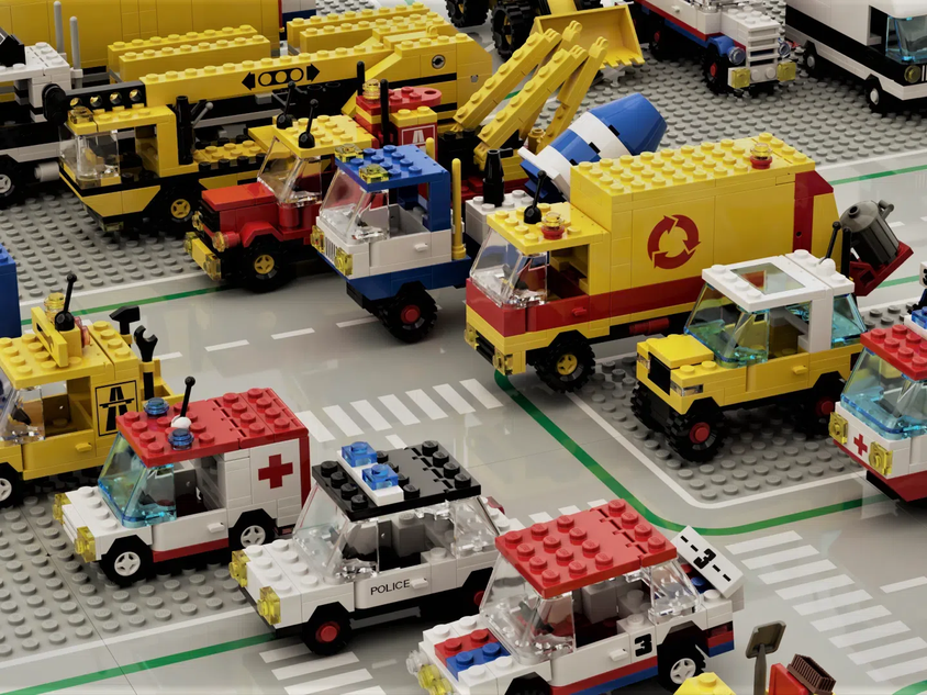 Lego vehicles best sale