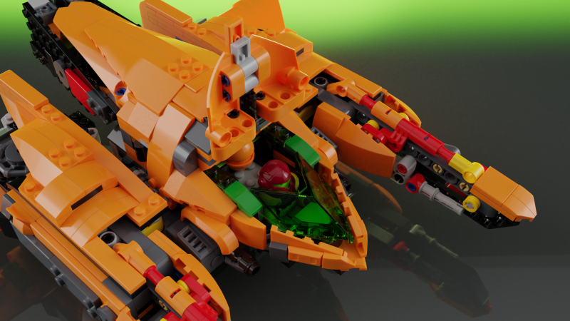 LEGO IDEAS Metroid Samus Aran s Gunship